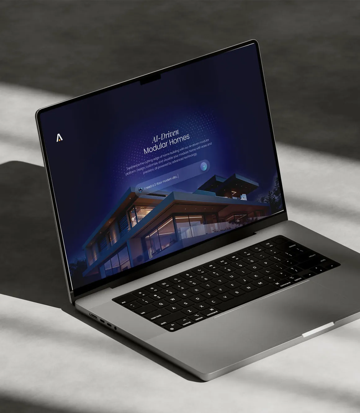 AI-driven modular homes web app built for a client in the UAE, letting buyers customize their luxury homes and apartments before move-in.